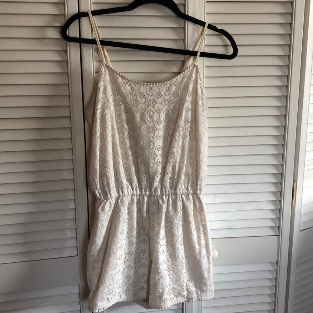 White romper